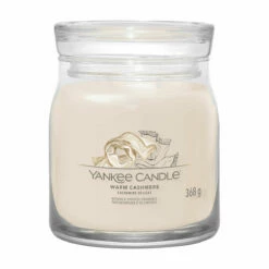 Yankee Candle Warm Cashmere Signature Medium Jar Candle