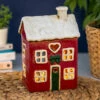 Shudehill Village Pottery Red Heart Christmas House Tealight Holder 2 Shudehill Village Pottery Red Heart Christmas House Tealight Holder -gifts sale 315280 shudehill village pottery red heart christmas house tealight holder lifestyle