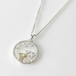 Equilibrium Two Tone Little Ellie Stargazing Necklace
