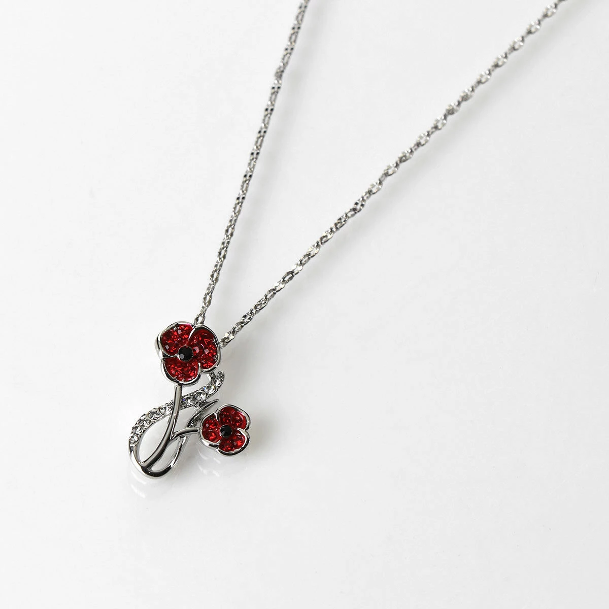 Equilibrium Elegant Poppies Necklace 4 Equilibrium Elegant Poppies Necklace - Image 2