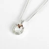Equilibrium Two Tone Equestrian Horseshoe Heart Necklace -gifts sale 334191 equilibrium two tone equestrian horseshoe heart necklace 01