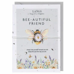 gifts sale -gifts sale 4sw206 langs bee autiful friend bracelet and plantable seed card 1