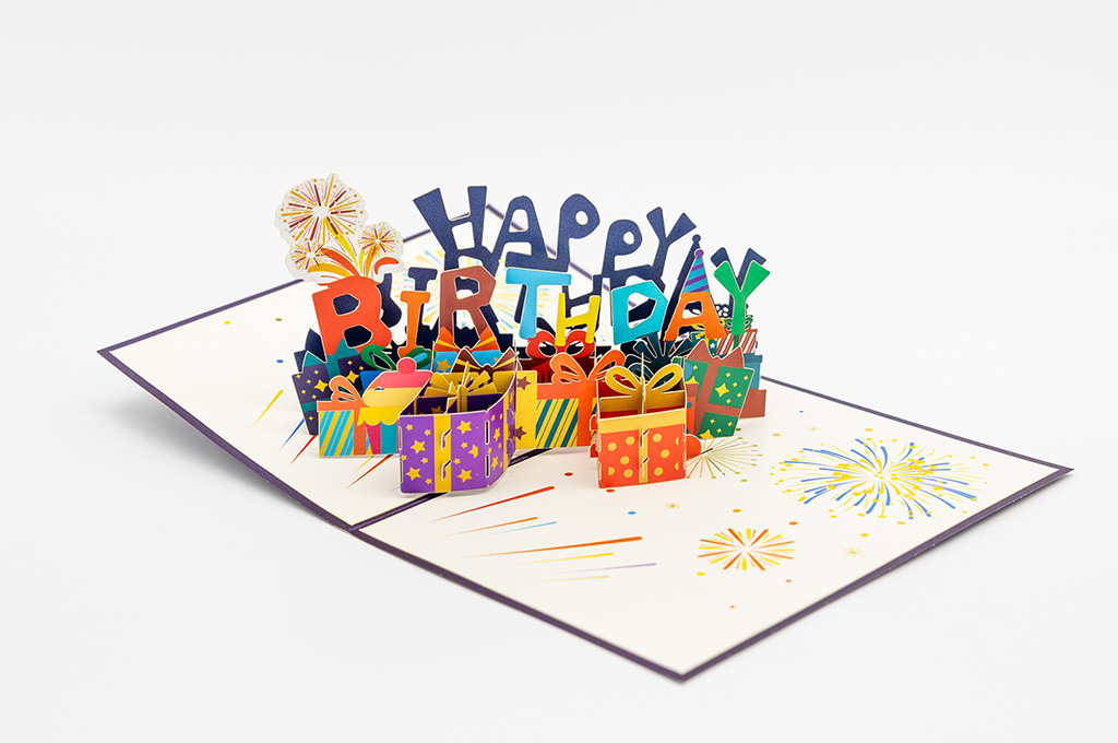 gifts sale -gifts sale PS Happy Birthday Gift Pop Up Card Hero Image Inside