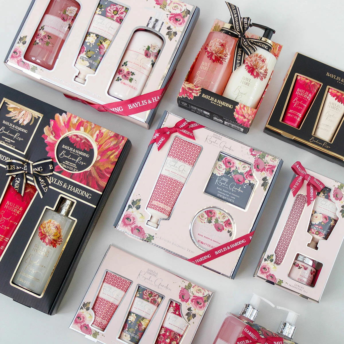 Baylis & Harding Boudoire Rose 5 Piece Set 4 Baylis & Harding Boudoire Rose 5 Piece Set - Image 2