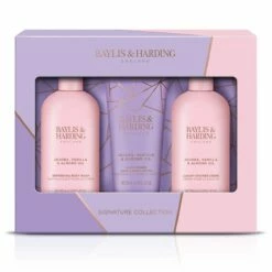 Baylis & Harding Jojoba, Vanilla & Almond Oil 3 Piece Gift Set