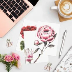 gifts sale -gifts sale bx10 toasted crumpet blooming marvellous notecards mixed set of 8 lifestyle 1