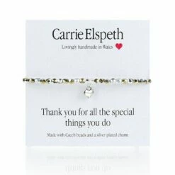 Carrie Elspeth Special Things You Do Sentiment Bracelet