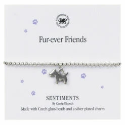 Carrie Elspeth ‘Fur-ever Friends’ Sentiment Bracelet