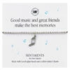 Carrie Elspeth ‘Good Music And Great Friends’ Sentiment Bracelet -gifts sale carrie elspeth bb200 good music good friends sentiments bracelet