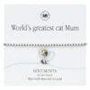 Carrie Elspeth ‘Cat Mum’ Sentiment Bracelet -gifts sale carrie elspeth bb338 sentiments bracelet 1