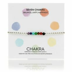 Carrie Elspeth Seven Chakra Unity Beaded Bracelet