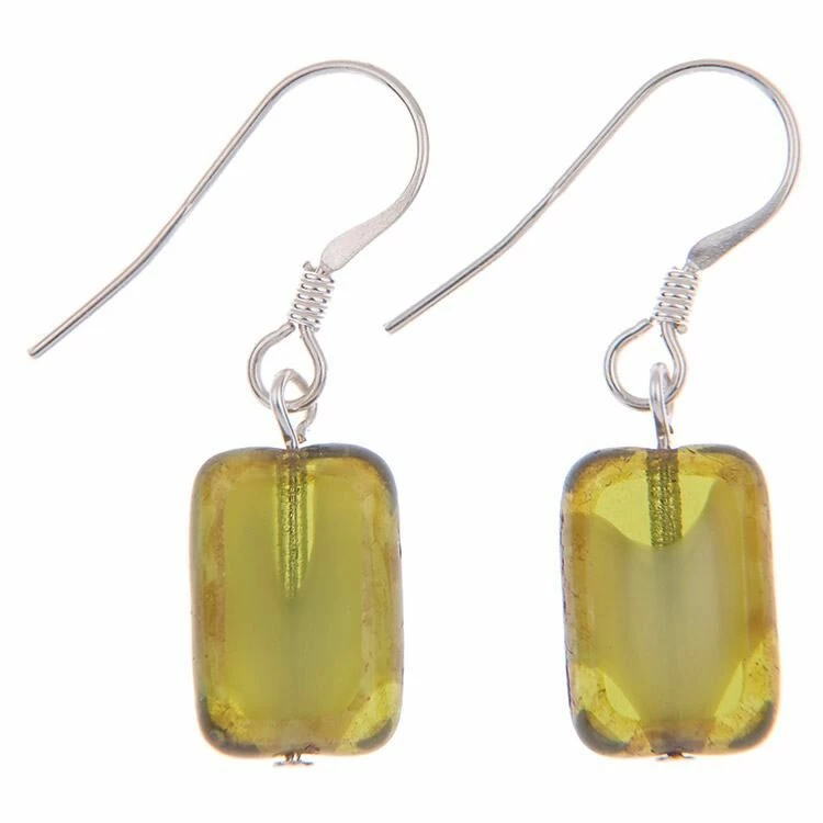 Carrie Elspeth Picasso Rainbow Green Earrings 3 Carrie Elspeth Picasso Rainbow Green Earrings