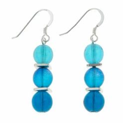 Carrie Elspeth Blue Globes Earrings