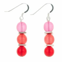 Carrie Elspeth Pink Globes Earrings