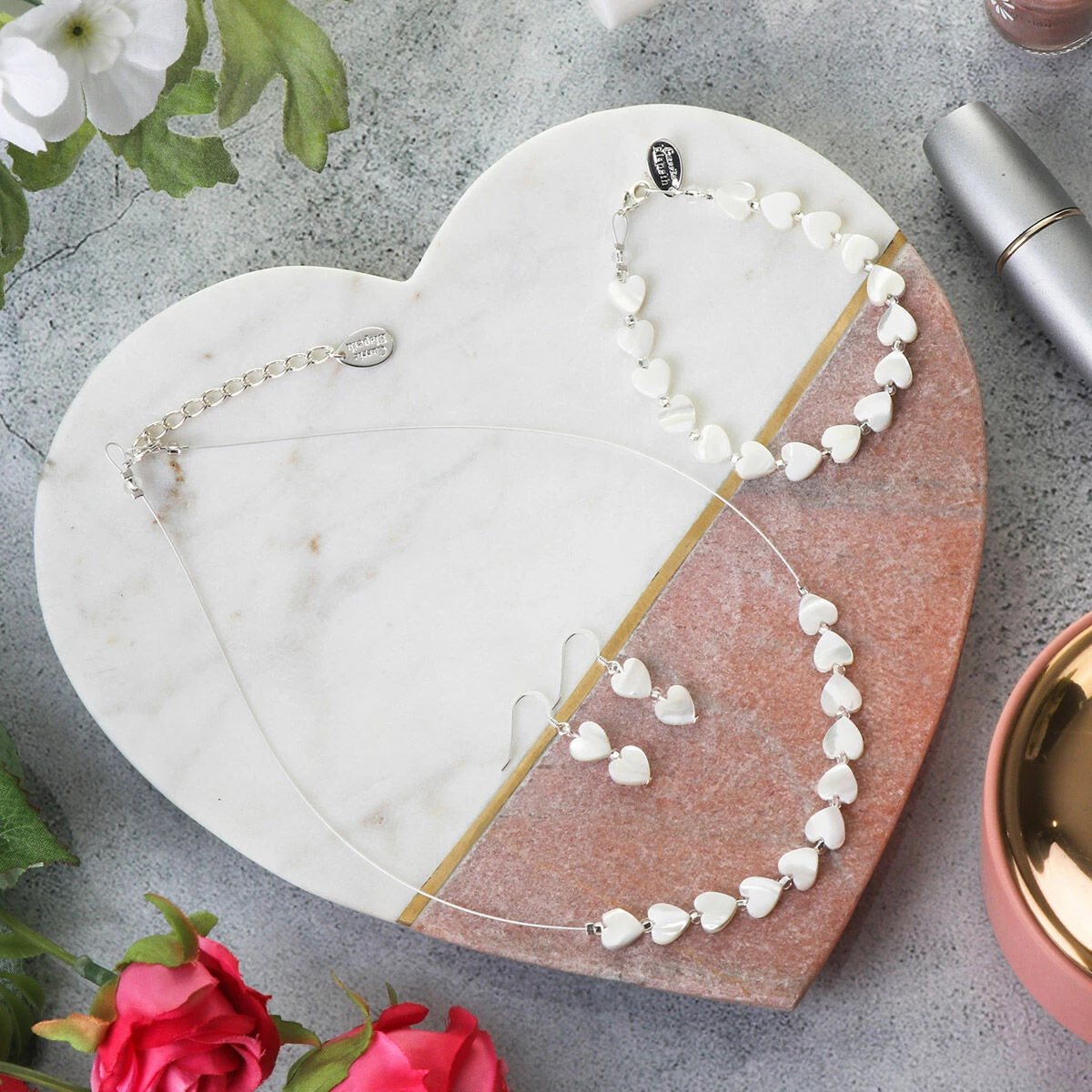 Carrie Elspeth Shell Hearts Duo Earrings 5 Carrie Elspeth Shell Hearts Duo Earrings - Image 3