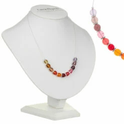 Carrie Elspeth Fall Rainbow Globes Necklace
