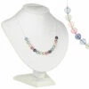 Carrie Elspeth Rainbow Lustre Hearts Links Necklace 1 Carrie Elspeth Rainbow Lustre Hearts Links Necklace -gifts sale carrie elspeth n1803 necklace on bust