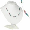 Carrie Elspeth Rainbow Shimmer Drums Spaced Necklace 1 Carrie Elspeth Rainbow Shimmer Drums Spaced Necklace -gifts sale carrie elspeth n1812 necklace on bust 1