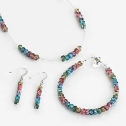 Carrie Elspeth Rainbow Shimmer Drums Earrings 11 Carrie Elspeth Rainbow Shimmer Drums Earrings -gifts sale carrie elspeth set 1812 2