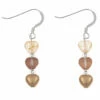 Carrie Elspeth Gold Hearts Earrings 1 Carrie Elspeth Gold Hearts Earrings -gifts sale eh1800