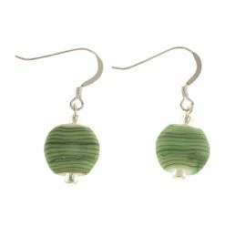 Carrie Elspeth Green Strata Earrings