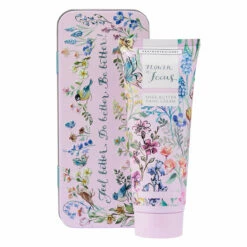 Heathcote & Ivory Flower Of Focus Shea Butter 100ml Hand Cream Tin