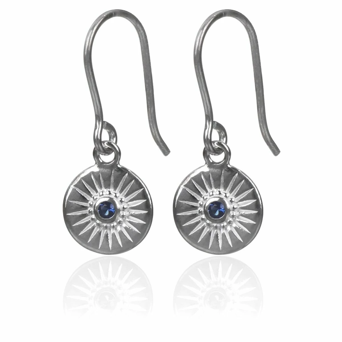 Elements Sapphire Crystal Round 2 Piece Jewellery Set 5 Elements Sapphire Crystal Round 2 Piece Jewellery Set - Image 3