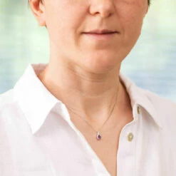 Elements Amethyst Teardrop Pendant Silver Necklace 7 Elements Amethyst Teardrop Pendant Silver Necklace -gifts sale gecko tgp146m elements amethyst teardrop pendant silver necklace lifestyle