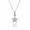 Elements Clear Cubic Zirconia Star Boxed Pendant 1 Elements Clear Cubic Zirconia Star Boxed Pendant -gifts sale gecko tgp4974c elements clear cz pave star necklace