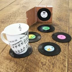 Gift Republic Boxed Vinyl Coasters