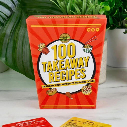Gift Republic 100 Takeaway Recipes Cards -gifts sale gr820033 gift republic 100 takeaway recipes cards 1