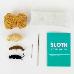 Gift Republic Sloth Crochet Kit -gifts sale gr830025 gift republic sloth crochet kit 3