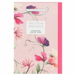 Heathcote & Ivory Sweet Pea & Honeysuckle Scented Drawer Liners