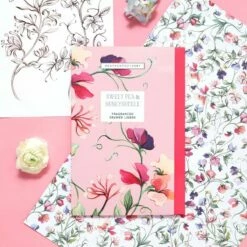 Heathcote & Ivory Sweet Pea & Honeysuckle Scented Drawer Liners -gifts sale heathcote and ivory fg2334 sweet pea and honeysuckle scented drawer liners lifestyle