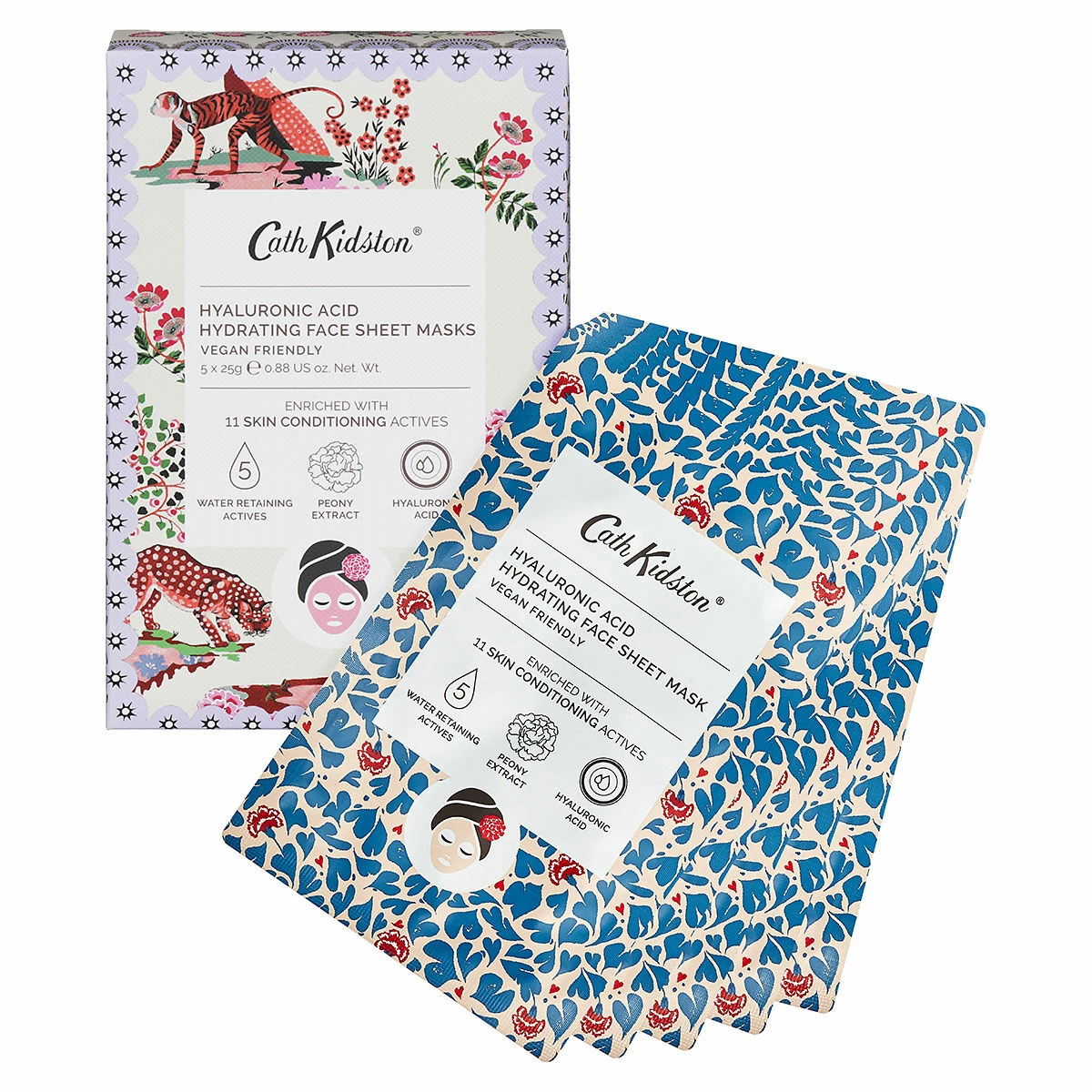 Cath Kidston The Artist’s Kingdom 5 Hydrating Face Masks 4 Cath Kidston The Artist’s Kingdom 5 Hydrating Face Masks - Image 2