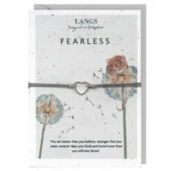 gifts sale -gifts sale langs 4sw203 fearless bracelet and plantable seed card 1