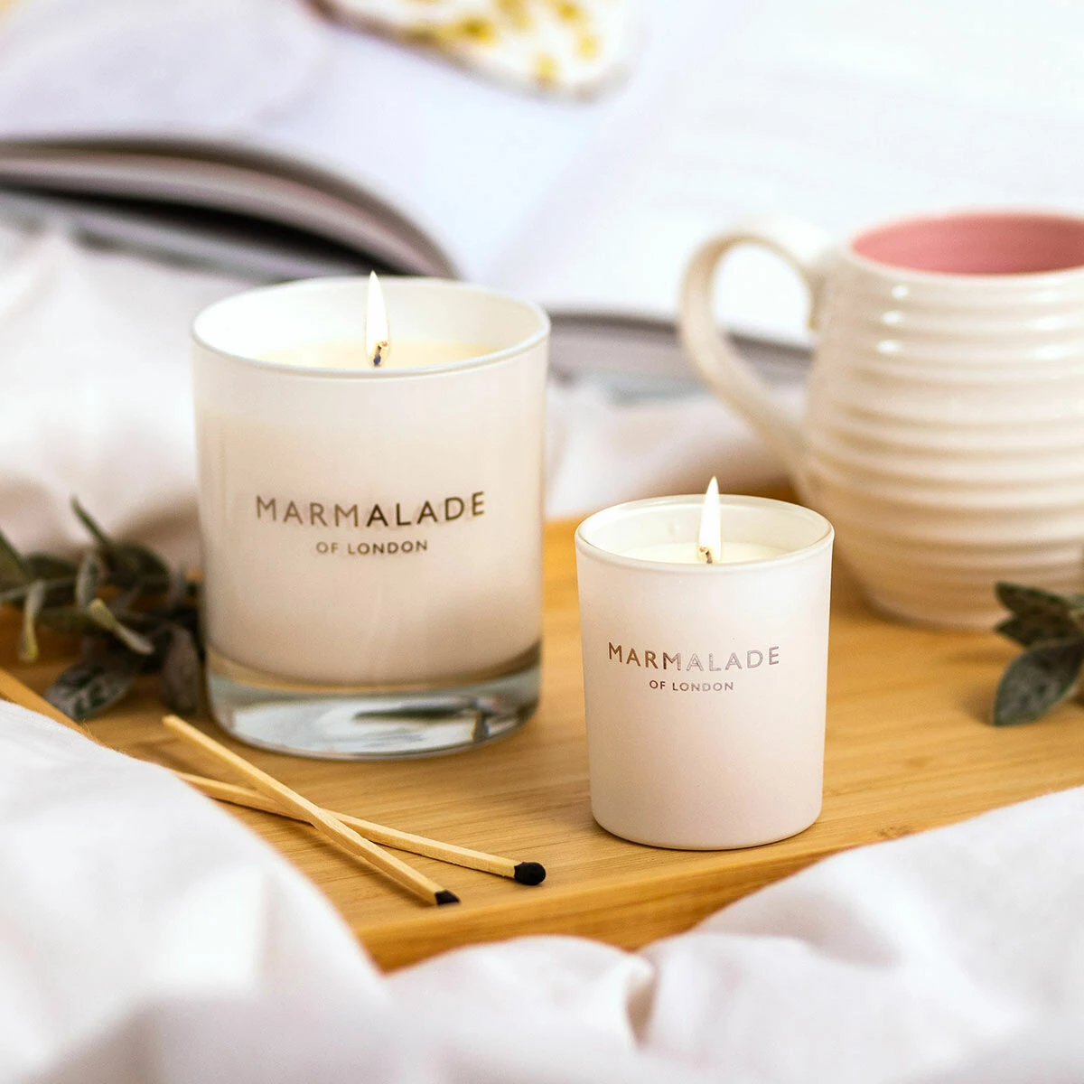 Marmalade Of London Bergamot & Soft Rose 230g Luxury Glass Soy Candle 11 Marmalade Of London Bergamot & Soft Rose 230g Luxury Glass Soy Candle - Image 9