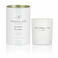 Marmalade Of London Prosecco & Juniper 70g Votive Glass Soy Candle