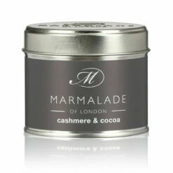 Marmalade Of London Cashmere & Cocoa 210g Tin Soy Candle