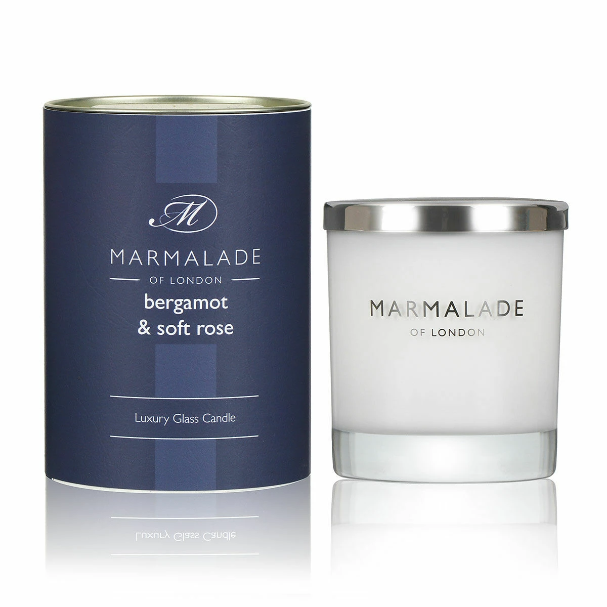 Marmalade Of London Bergamot & Soft Rose 230g Luxury Glass Soy Candle 3 Marmalade Of London Bergamot & Soft Rose 230g Luxury Glass Soy Candle