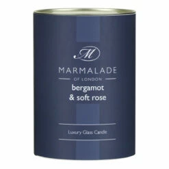 Marmalade Of London Bergamot & Soft Rose 230g Luxury Glass Soy Candle 16 Marmalade Of London Bergamot & Soft Rose 230g Luxury Glass Soy Candle -gifts sale marmalade of london 11715 bergamot soft rose 230g luxury glass candle 4
