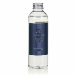 Marmalade Of London Bergamot & Soft Rose 200ml Reed Diffuser Refill