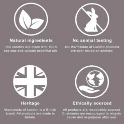 Marmalade Of London Bergamot & Soft Rose 200ml Reed Diffuser Refill -gifts sale marmalade of london key facts 6