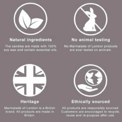 Marmalade Of London Precious Spice 210g Tin Soy Christmas Candle -gifts sale marmalade of london key facts 71
