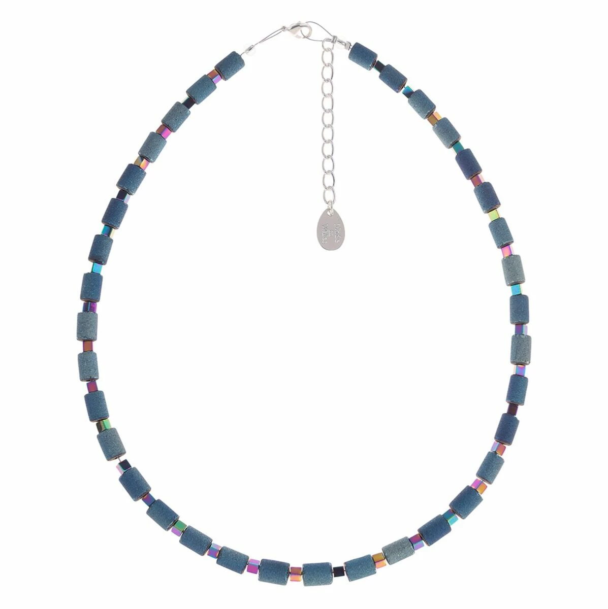 Carrie Elspeth Cobalt Lava Glimmer Full Necklace 5 Carrie Elspeth Cobalt Lava Glimmer Full Necklace - Image 3