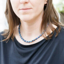 Carrie Elspeth Cobalt Lava Glimmer Full Necklace 9 Carrie Elspeth Cobalt Lava Glimmer Full Necklace -gifts sale n1848 carrie elspeth cobalt lava glimmer full necklace ls