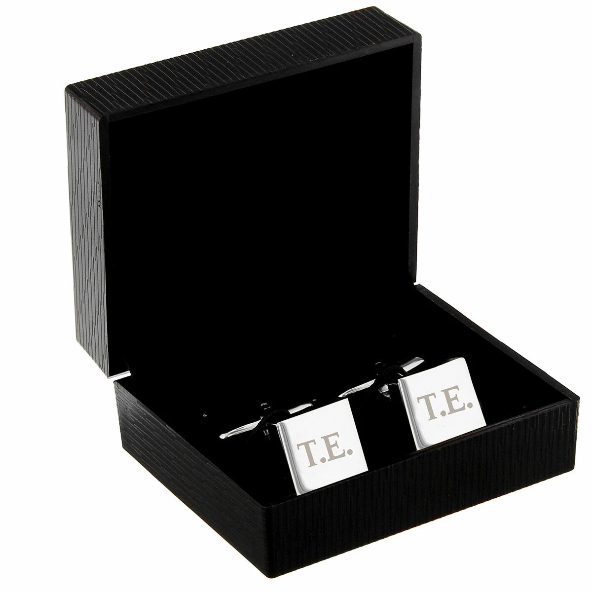 Personalised Initials Square Cufflinks 4 Personalised Initials Square Cufflinks - Image 2