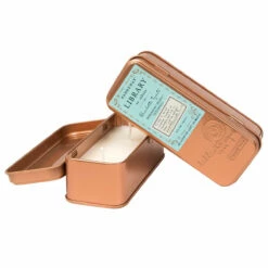 Paddywax Library Charlotte Bronte Travel Tin Soy Candle