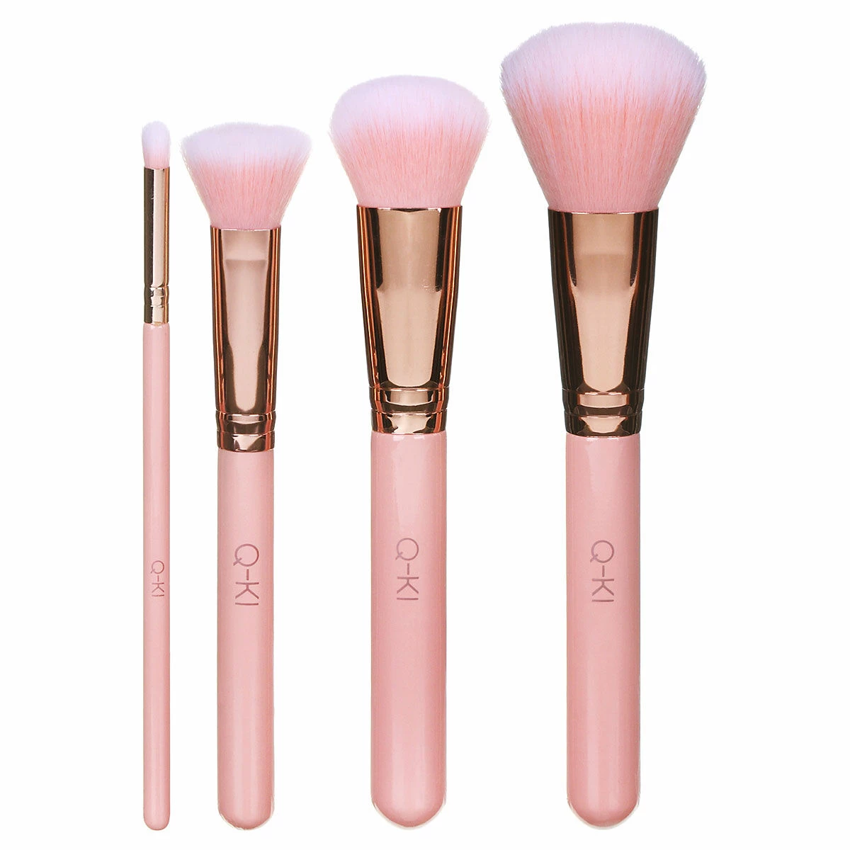 Rainbow Cosmetics Q-KI 4 Makeup Brush And Cosmetic Bag 4 Rainbow Cosmetics Q-KI 4 Makeup Brush And Cosmetic Bag - Image 2