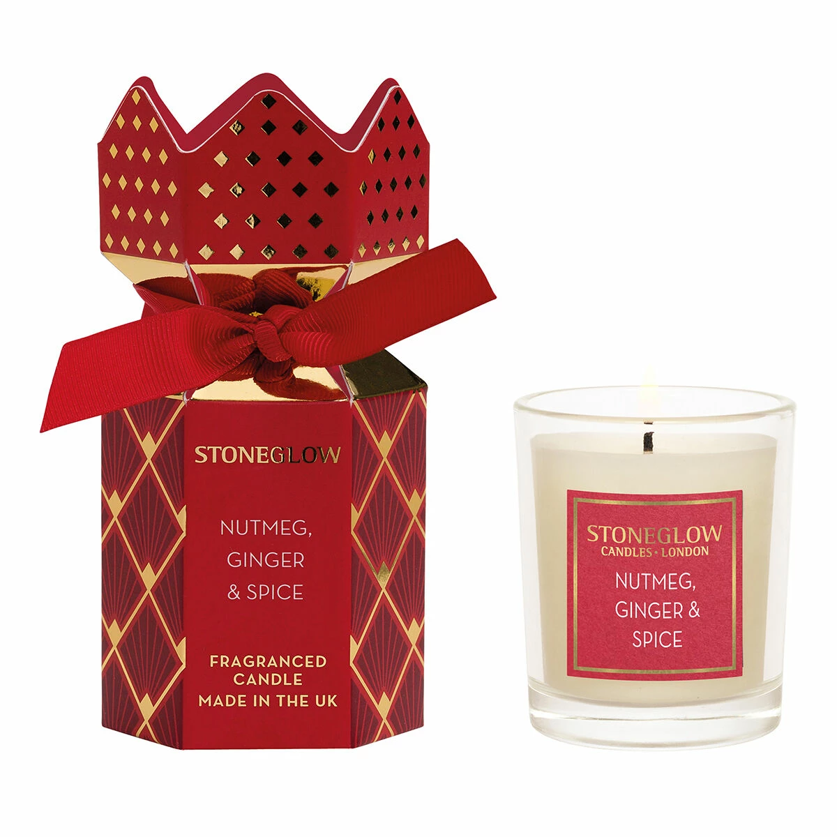 Stoneglow Seasonal Collection - Nutmeg, Ginger & Spice Cracker Votive Candle 3 Stoneglow Seasonal Collection - Nutmeg, Ginger & Spice Cracker Votive Candle